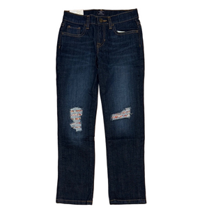 GapKids Boyfriend Fit Jeans. Relaxed. Slim.